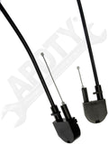 APDTY 159954 Rear Center Power Sliding Window Regulator (Without Motor)