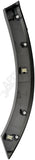 APDTY 159984 Wheel Arch Air Deflector Cover Molding Trim; Rear Of Front Left