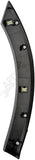 APDTY 159985 Wheel Arch Air Deflector Cover Molding Trim; Rear Of Front Right