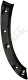 APDTY 159985 Wheel Arch Air Deflector Cover Molding Trim; Rear Of Front Right