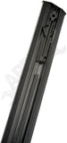 APDTY 160065 Rear Left Outer Door Window Belt Dew Wipe Sweep Molding (Chrome)
