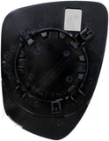 APDTY 160119 Plastic Backed Mirror Glass - Left Side