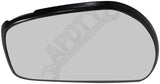 APDTY 160119 Plastic Backed Mirror Glass - Left Side