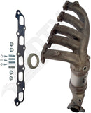 APDTY 160171 Catalytic Converter Integrated Exhaust Manifold  Not CARB Compliant