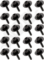 APDTY 160180 Splash Shield Pan Head Screw & Washer SEMS Bolt; T30 Torx; 20 Pack