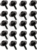 APDTY 160180 Splash Shield Pan Head Screw & Washer SEMS Bolt; T30 Torx; 20 Pack