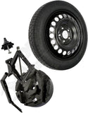 APDTY 160204 Spare Tire, Wheel, Jack, & Storage Holder Kit