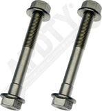 APDTY 160207x2 Front Strut Fork Clevis Bolt (2 Flanged Bolts & 2 Flanged Nut)