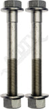 APDTY 160207x2 Front Strut Fork Clevis Bolt (2 Flanged Bolts & 2 Flanged Nut)