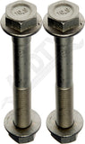 APDTY 160207x2 Front Strut Fork Clevis Bolt (2 Flanged Bolts & 2 Flanged Nut)