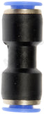 APDTY 160242 1/4 Straight Fitting Push On