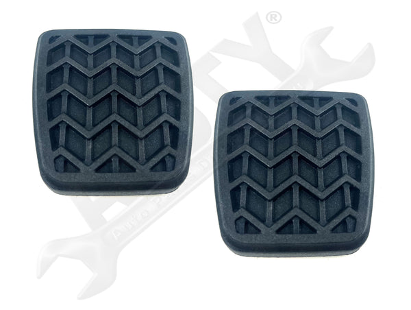 APDTY 160314 Manual Transmission Clutch & Brake Pedal Rubber Pad Set