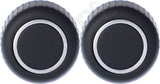 APDTY 160320 Replacement Radio Knob Set Of 2
