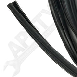 APDTY 160324 Door Glass Rubber Weatherstrip Seal Glass Run Channel Front Left