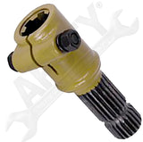 APDTY 160344 PTO Adapter 6 Inner x 21 Outer Spline 1 3/8" x 1 3/8" L=160mm