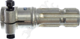 APDTY 160356 PTO Adapter 21 Inner x 6 Outer Spline 1 3/8"x 1 3/8" L= 173mm