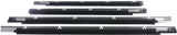 APDTY 160360 Front & Rear Outer Door Window Dew Wipe Belt Weatherstrip Kit