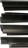APDTY 160393 Door To Window Glass Rubber Weatherstrip Dew Wipe Seal (Set Of 4)