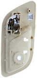 APDTY 160436 Front Right Interior Door Handle - 	Beige Housing w/Chrome Lever