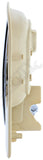 APDTY 160436 Front Right Interior Door Handle - 	Beige Housing w/Chrome Lever