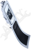 APDTY 160438 Front Right Interior Door Handle - Gray Housing w/Chrome Lever