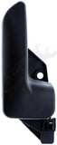 APDTY 160445 	Front Right Interior Door Handle - 	Textured Black