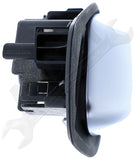 APDTY 160446 Front Right Interior Door Handle - Black Housing w/Silver Lever