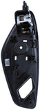 APDTY 160446 Front Right Interior Door Handle - Black Housing w/Silver Lever