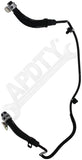 APDTY 160552 Engine Coolant Overflow Hose
