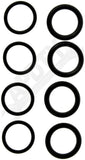 APDTY 160556 Transmission Line Connector O-Ring Oring Seal Set (Pack Of 8)