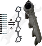 APDTY 160569 Ceramic Coated Exhaust Manifold Kit - Right Side