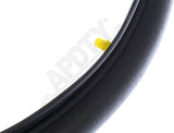 APDTY 160754 Rubber Weatehrstrip Door Seal, Mounts To Body, Front Left