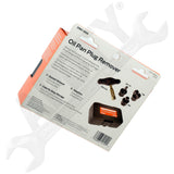 APDTY 160770 4-Piece Oil Drain Plug Removal Kit