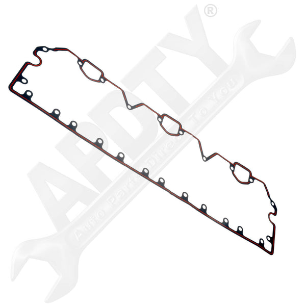 APDTY 160775 Valve Cover Gasket Kit - Engine Desg. ISM 10.8; Engine Mfr Cummins