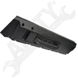 APDTY 161025 Interior Door Handle; Black; Front Right