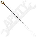 APDTY 161064 Engine Oil Dipstick - Metal (Select 2014-2020 5.3L or 6.2L V8)