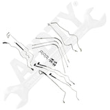 APDTY 161089 Auxiliary Air Conditioning And Heater Line Assembly