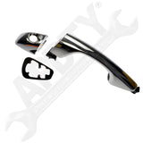 APDTY 161133 Exterior Door Handle Front Left Chrome (w/o Smart Key)