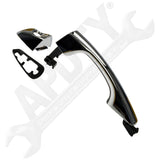 APDTY 161133 Exterior Door Handle Front Left Chrome (w/o Smart Key)