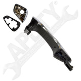 APDTY 161133 Exterior Door Handle Front Left Chrome (w/o Smart Key)