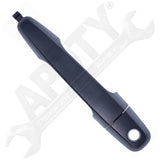 APDTY 161215 Exterior Door Handle w/ Keyhole Front Left (Driver-Side, Black)