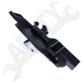 APDTY 161224 Interior Door Handle Chrome Handle Black Trim; Left Front or Rear