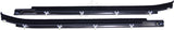 APDTY 161353 Rear Outer Belt Weatherstrip Window Dew Wipe Seal Kit (Double Cab)