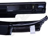 APDTY 161353 Rear Outer Belt Weatherstrip Window Dew Wipe Seal Kit (Double Cab)