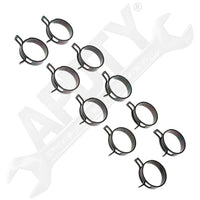 APDTY 161379 Spring Type Hose Clamps Pack of 10