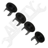 APDTY 161387 Park Sensor Retainer Bezels Pack of 4