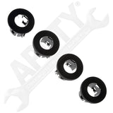 APDTY 161387 Park Sensor Retainer Bezels Pack of 4