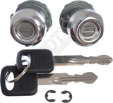 APDTY 161456 Door Lock Cylinder & Key Kit Select 98-16 Ford, Lincoln, Mercury