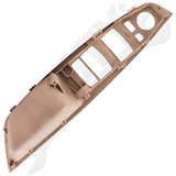 APDTY 161457 Door Interior Pull Handle & Window Switch Bezel Kit; 7-Piece; Beige