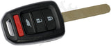 APDTY 161784 Keyless Entry Remote 4 Button - Blade Stamp G
